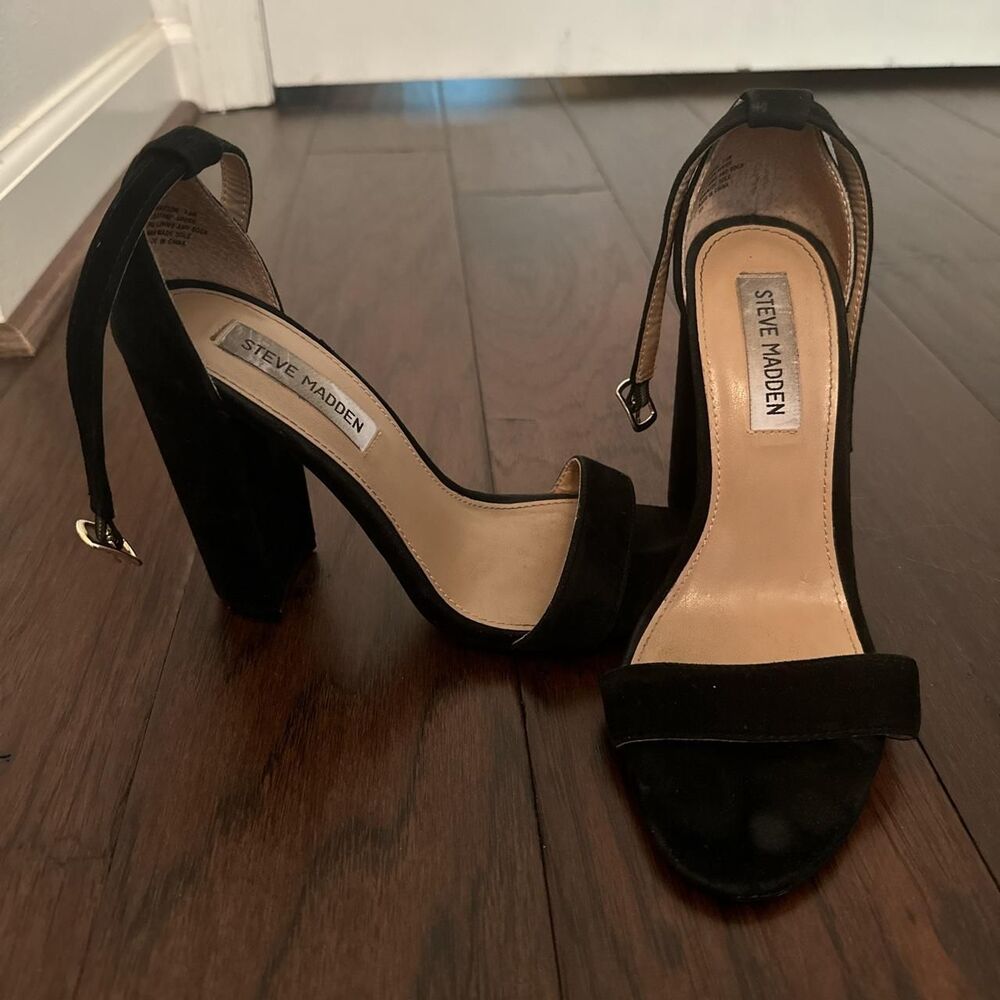 Steve-madden Women's Black and Tan Footwear